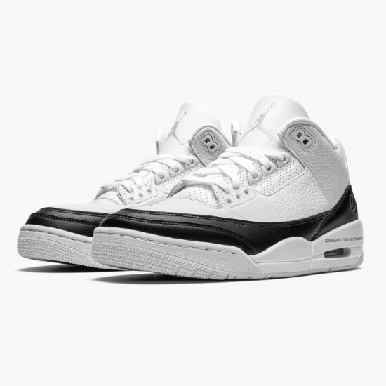 Air Jordan 3 Retro FragPánskét White/Black White Dámské/Pánské Boty