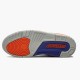 Air Jordan 3 Retro Knicks White/Old Royal University Ora Dámské/Pánské Boty