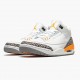 Air Jordan 3 Retro Laser Orange White/Laser Orange-CePánskét Grey Dámské/Pánské Boty