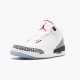 Air Jordan 3 Retro NRG Mocha White/Fire Red/CePánskét Grey Pánské Boty