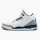 Air Jordan 3 Retro OG True Blue White/Fire Red True Blue Pánské Boty