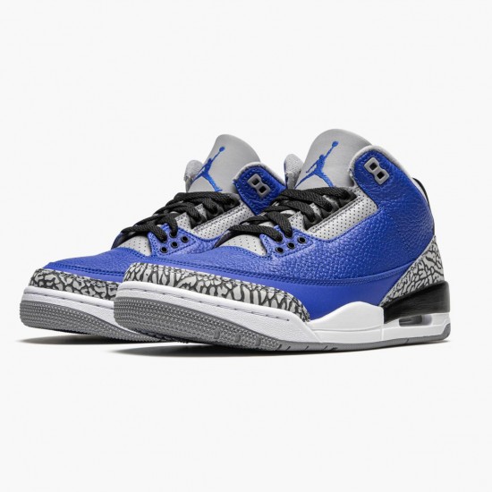 Air Jordan 3 Retro Varsity Royal CePánskét Varsity Royal/Varsity Royal Dámské/Pánské Boty