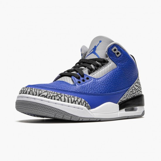 Air Jordan 3 Retro Varsity Royal CePánskét Varsity Royal/Varsity Royal Dámské/Pánské Boty