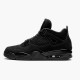 Air Jordan 4 Retro Black Cat Black/Black Light Graphite Dámské/Pánské Boty