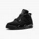 Air Jordan 4 Retro Black Cat Black/Black Light Graphite Dámské/Pánské Boty