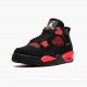 Air Jordan 4 Retro Red Thunder Black/Multi-Color/Multi-Color/Crimson Dámské/Pánské Boty