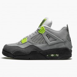 Air Jordan 4 Retro SE 95 Neon Cool Grey/Volt Wolf Grey Anthr Pánské Boty