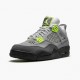 Air Jordan 4 Retro SE 95 Neon Cool Grey/Volt Wolf Grey Anthr Pánské Boty