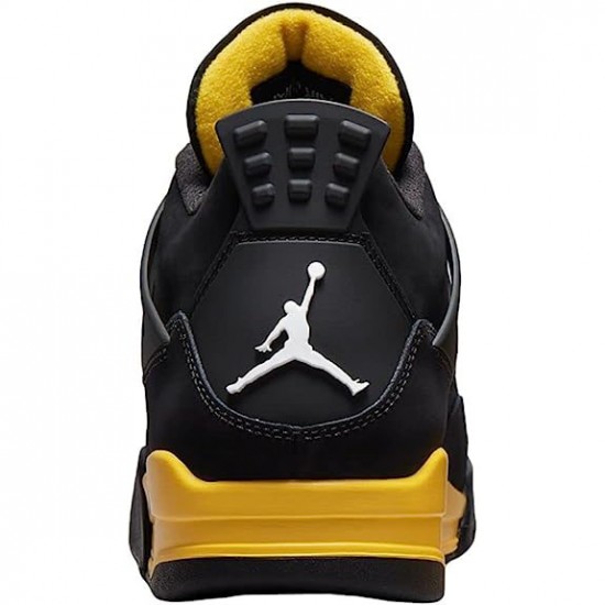 Air Jordan 4 Retro Thunder 2023 Black/Tour Yellow Pánské Boty