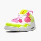 Air Jordan 4 Retro White Lemon Pink White/Lemon Venom/Pink Blast Dámské/Pánské Boty