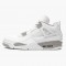 Air Jordan 4 Retro White Oreo White/Gray Pánské Boty