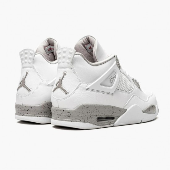 Air Jordan 4 Retro White Oreo White/Gray Pánské Boty