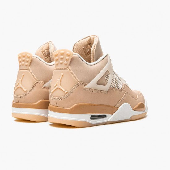 Air Jordan 4 Shimmer Bronze Eclipse Orange Shimmer/Bronze Eclipse-Orange Quartz-Metallic Silver Dámskés Boty