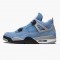 Air Jordan 4 Retro University Blue University Blue/Tech Grey Whit Dámské/Pánské Boty