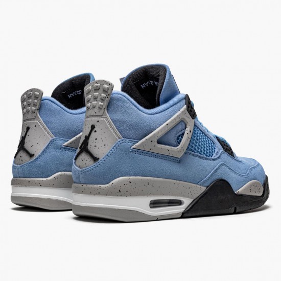 Air Jordan 4 Retro University Blue University Blue/Tech Grey Whit Dámské/Pánské Boty