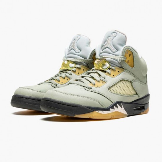 Air Jordan 5 Jade Horizon Light Silver Anthracite Pink Glaze Jade Horizon/Light Silver/Anthracite/Pink Glaze Dámské/Pánské Boty