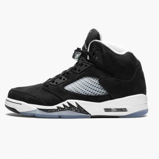 Air Jordan 5 Oreo 2021 Black White Cool Grey Black/White/Cool Grey Dámské/Pánské Boty