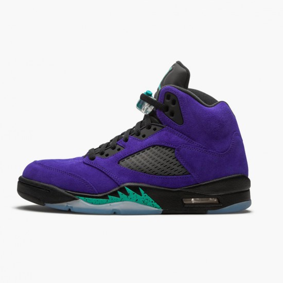 Air Jordan 5 Retro Alternate Grape Grape Ice/Black Clear New Emer Pánské Boty