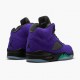 Air Jordan 5 Retro Alternate Grape Grape Ice/Black Clear New Emer Pánské Boty