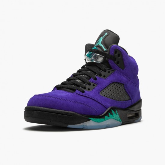 Air Jordan 5 Retro Alternate Grape Grape Ice/Black Clear New Emer Pánské Boty