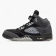 Air Jordan 5 Retro Anthracite Wolf Grey/Black Pánské Boty