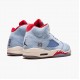 Air Jordan 5 Retro Trophy Room Ice Blue Ice Blue/University Red Sail M Dámské/Pánské Boty