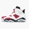 Air Jordan 6 Retro Carmine White/Carmine Black/Black Dámské/Pánské Boty