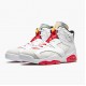 Air Jordan 6 Retro Hare Neutral Grey/White True Red Bl Dámské/Pánské Boty