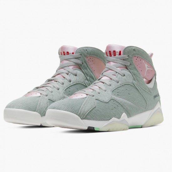 Air Jordan 7 Retro Neutral Grey Reflect Grey/Pink White Pánské Boty