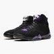 Air Jordan 7 Retro Ray Allen Black Fierce Purpler Dark Stee Black/Fierce Purple-Dark Grey Steel Pánské Boty