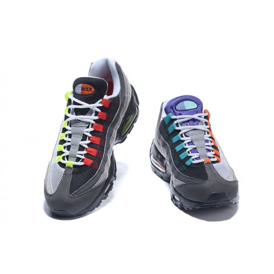 Nike Air Max 95 OG QS Dámské/Pánské Černásafety Oranžovávolt 810374-078 Tenisky