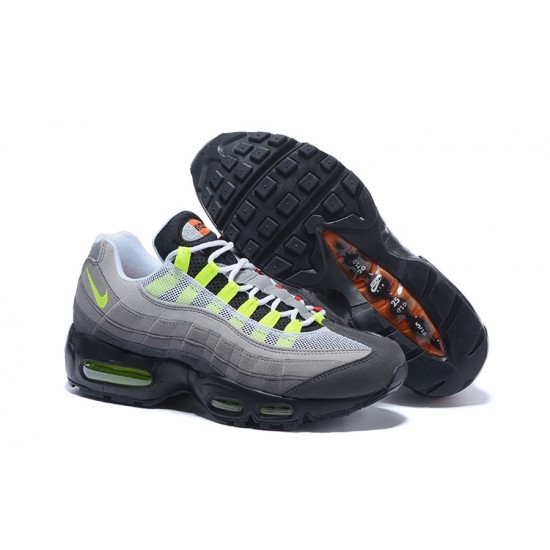 Nike Air Max 95 OG QS Dámské/Pánské Černásafety Oranžovávolt 810374-078 Tenisky