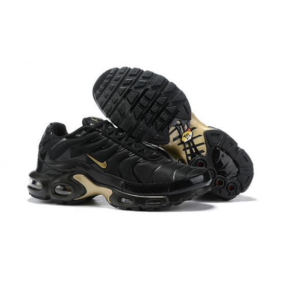 Nike Air Max Plus Tn Pánské Černá Zlato 852630-001 Tenisky