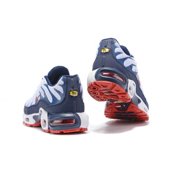 Nike Air Max Plus Tn Pánské QS Bílá Modrá možná Červená Tenisky