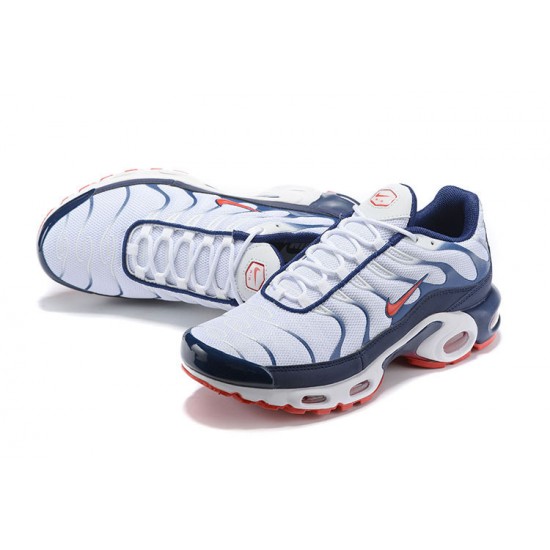 Nike Air Max Plus Tn Pánské QS Bílá Modrá možná Červená Tenisky