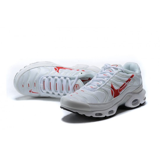 Nike Air Max Plus Tn Pánské Bílá Červená CU3454-100 Tenisky