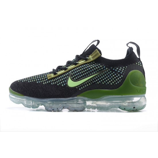 Nike Air VaporMax 2021 Flyknit Dámské/Pánské Černá Zelená DQ7640-001 Tenisky