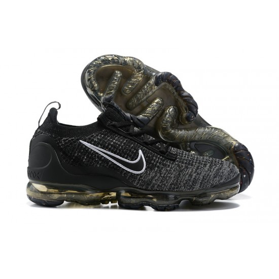 Nike Air VaporMax 2021 Flyknit Dámské/Pánské Černá Šedá DC9394-001 Tenisky