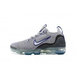 Nike Air VaporMax 2021 Flyknit Dámské/Pánské Šedá Modrá Tenisky