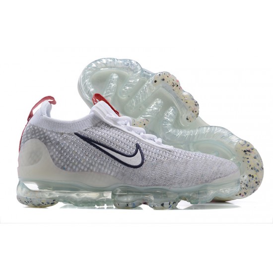 Nike Air VaporMax 2021 Flyknit Dámské/Pánské Šedá Červená DB1550-003 Tenisky