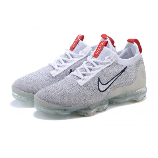 Nike Air VaporMax 2021 Flyknit Dámské/Pánské Šedá Červená DB1550-003 Tenisky