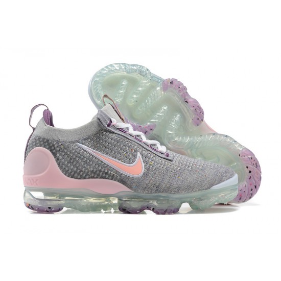 Nike Air VaporMax 2021 Flyknit Dámské/Pánské Šedá možná Růžová Tenisky