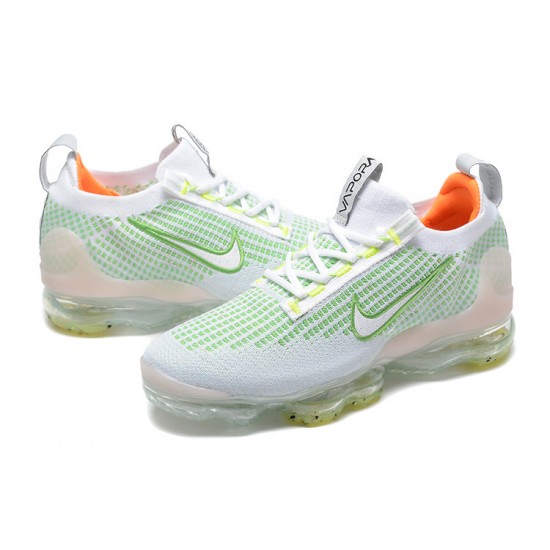 Nike Air VaporMax 2021 Flyknit Dámské/Pánské Bílá Zelená FD0871-100 Tenisky 