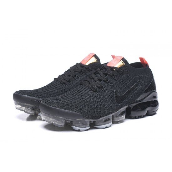 Nike Air VaporMax Flyknit 3 Dámské/Pánské Černá Oranžová Tenisky