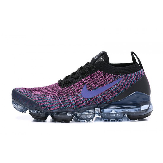 Nike Air VaporMax Flyknit 3 Dámské/Pánské Černá Fialová AJ6900-009 Tenisky