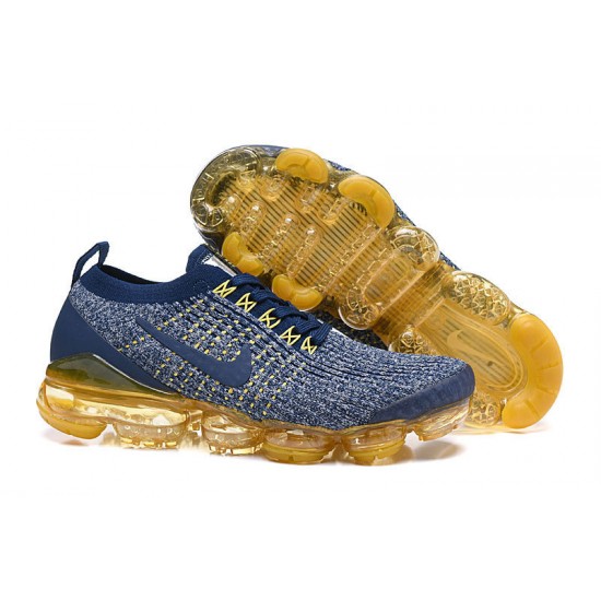 Nike Air VaporMax Flyknit 3 Dámské/Pánské Modrá Žlutá AJ6900-444 Tenisky