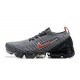 Nike Air VaporMax Flyknit 3 Dámské/Pánské Šedá Červená AJ6900-012 Tenisky