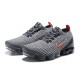 Nike Air VaporMax Flyknit 3 Dámské/Pánské Šedá Červená AJ6900-012 Tenisky