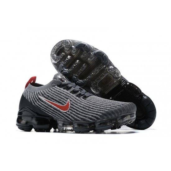 Nike Air VaporMax Flyknit 3 Dámské/Pánské Šedá Červená AJ6900-012 Tenisky