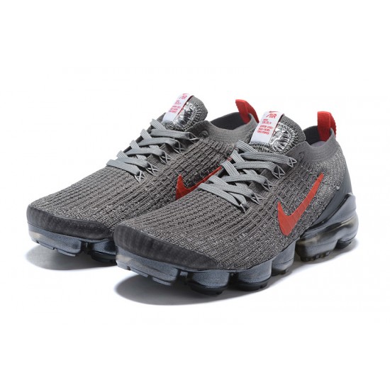 Nike Air VaporMax Flyknit 3 Dámské/Pánské Šedá Červená CT1270-001 Tenisky